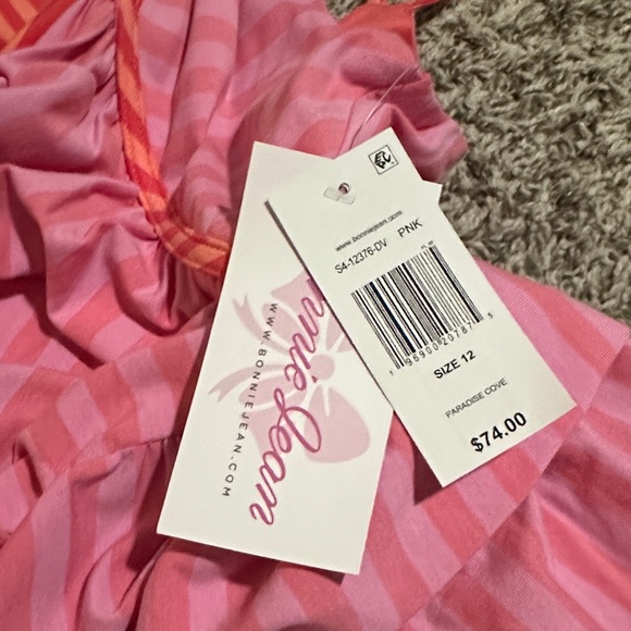 NWT Bonnie Jean
Big Girls Sleeveless Striped Maxi Dress - SZ 12 or SM In Juniors - Picture 7 of 7